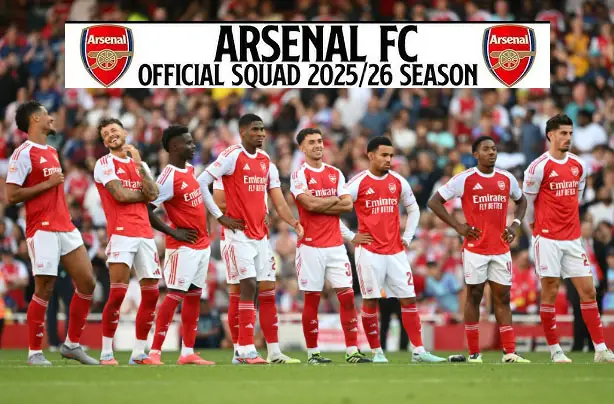pemain Arsenal 2025/26