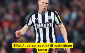 Elliot Anderson posisi gelandang , kaki dominan keduanya sangat bagus