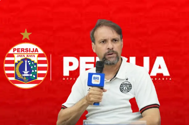 Pelatih Mauricio Souza saat ini melatih Klub Persija Jakarta