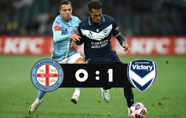 Melbourne City 0 -1 Melbourne Victory