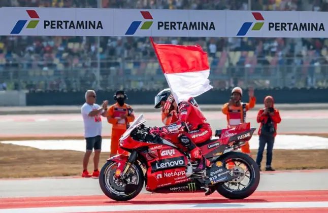 Jumlah penonton MotoGP di Mandalika Indonesia Melonjak Dratis
