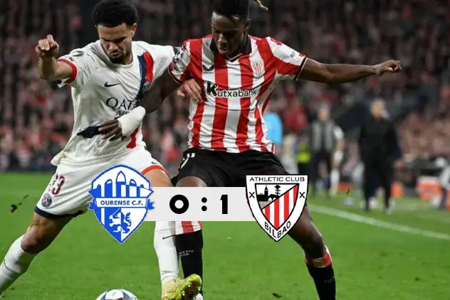 Athletic Bilbao meraih kemenangan dramatis saat bertandang ke markas Ourense