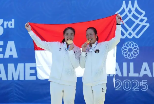 Timnas Indonesia berada di peringkat 2 SEA GAMES 2025