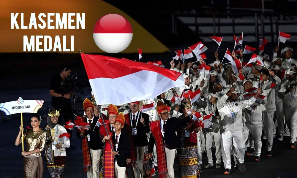 klasemen perolehan Medali Indonesia di SEA GAMES 2025