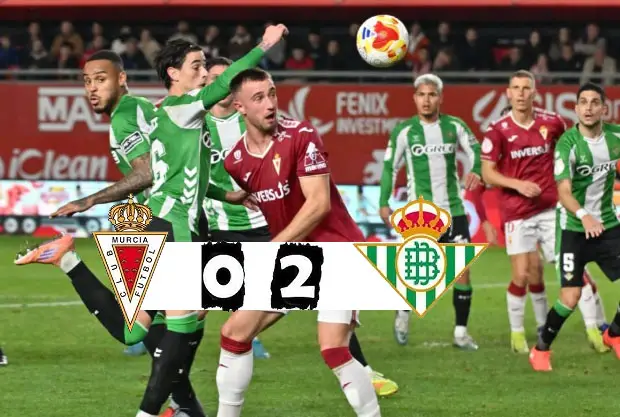 Real Betis menang menyakinkan atas tuan rumah Real Murcia